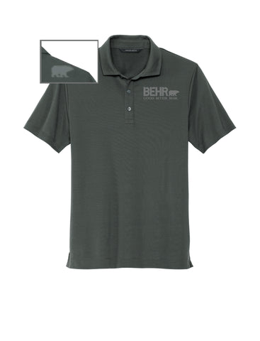 Work Wear Mens Polo Mercer & Mettle Anchor Grey