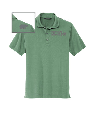 Work Wear Mens Polo Mercer & Mettle Sage