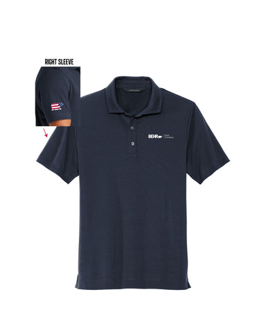 Patriotic Polo Mens Mercer & Mettle Navy