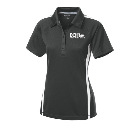 Protect the Brand Polo Ladies Iron Grey/White