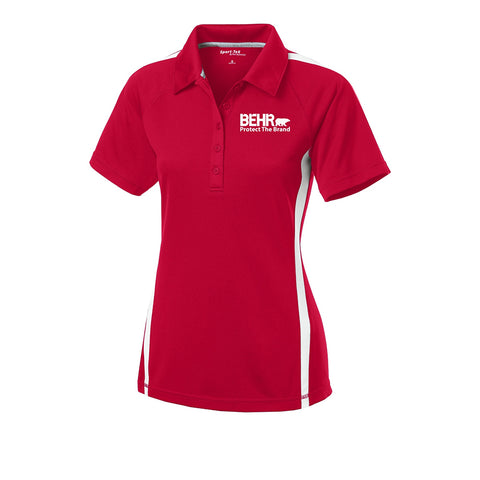 Protect the Brand Polo Ladies True Red/White