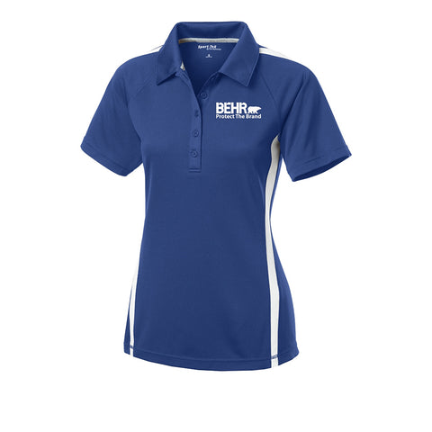 Protect the Brand Polo Ladies True Royal/White