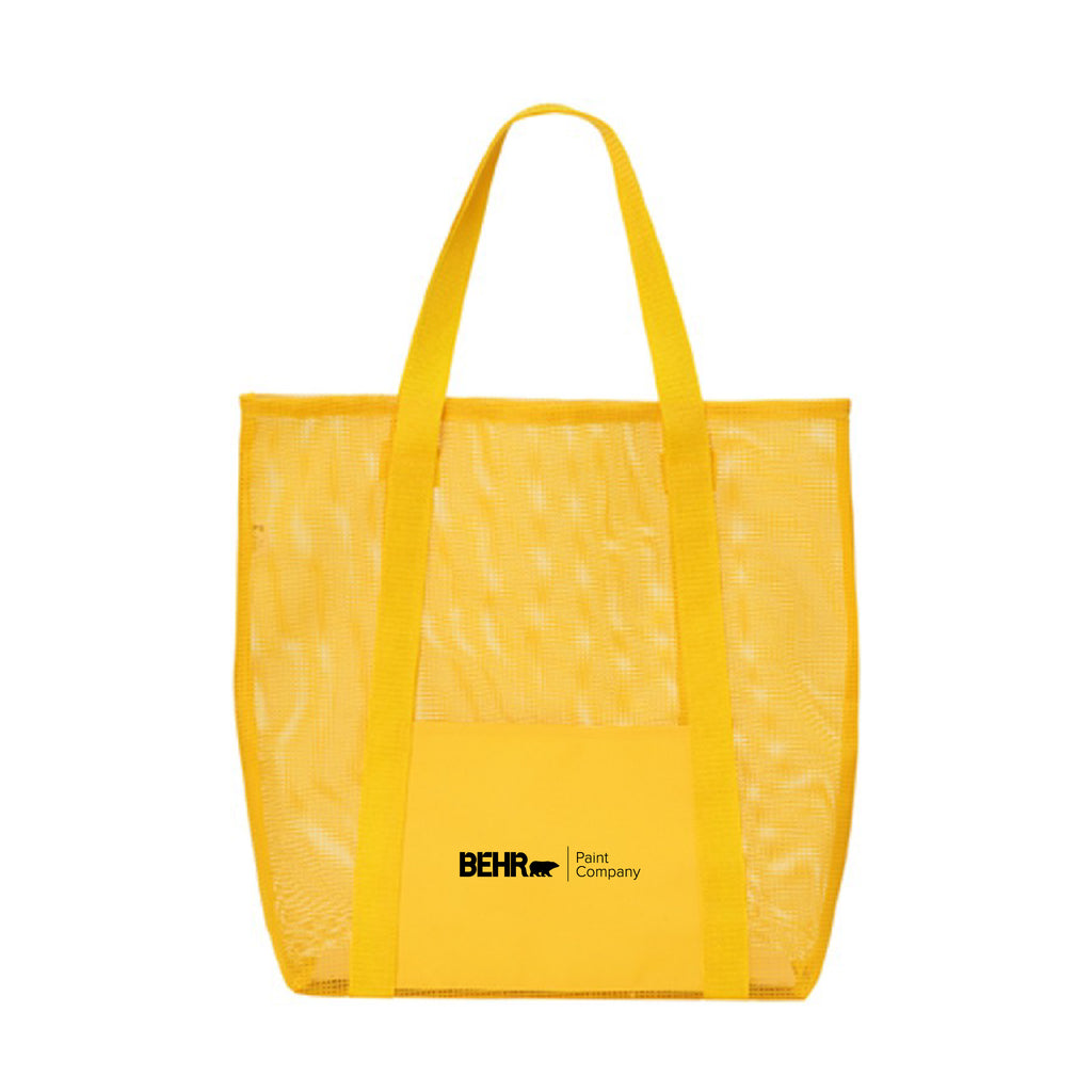 Bag Mesh Tote Behr Yellow